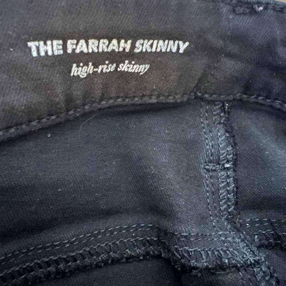 AG Adriano Goldschmied High Rise Farrah Skinny Jeans Size 30 - Image 8