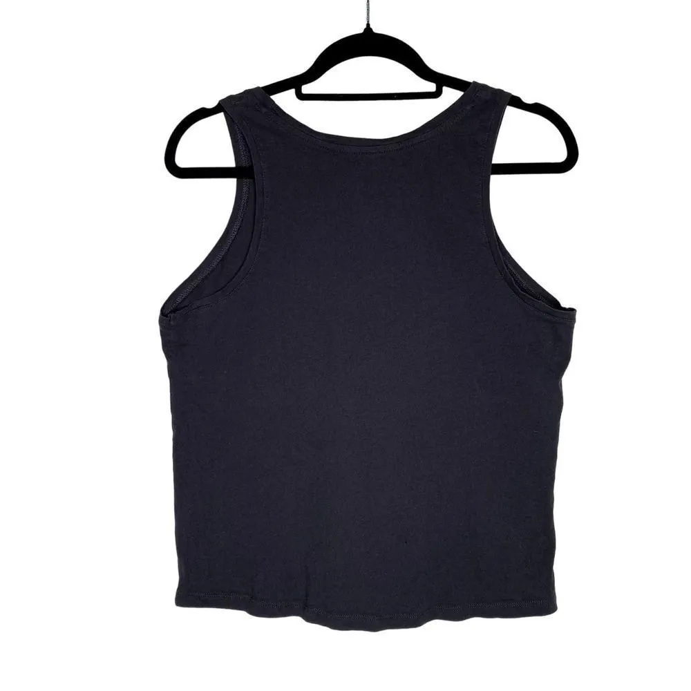 Disney Mickey Mouse Neon Line Portrait Tank Top Workout Pullover Black Size XL - Image 7