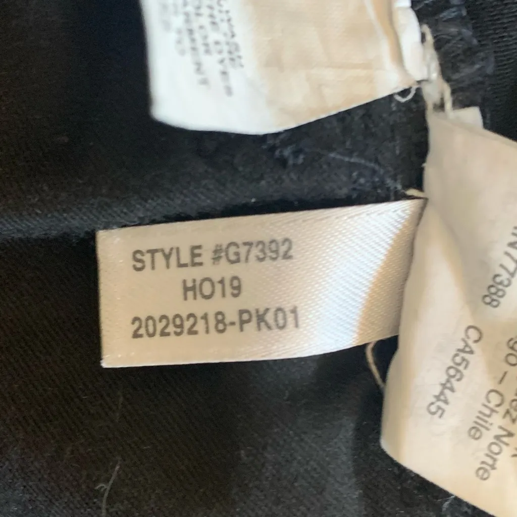 Madewell Roadtripper Skinny High Rise Black Wash Jeans Size 32 - Image 12