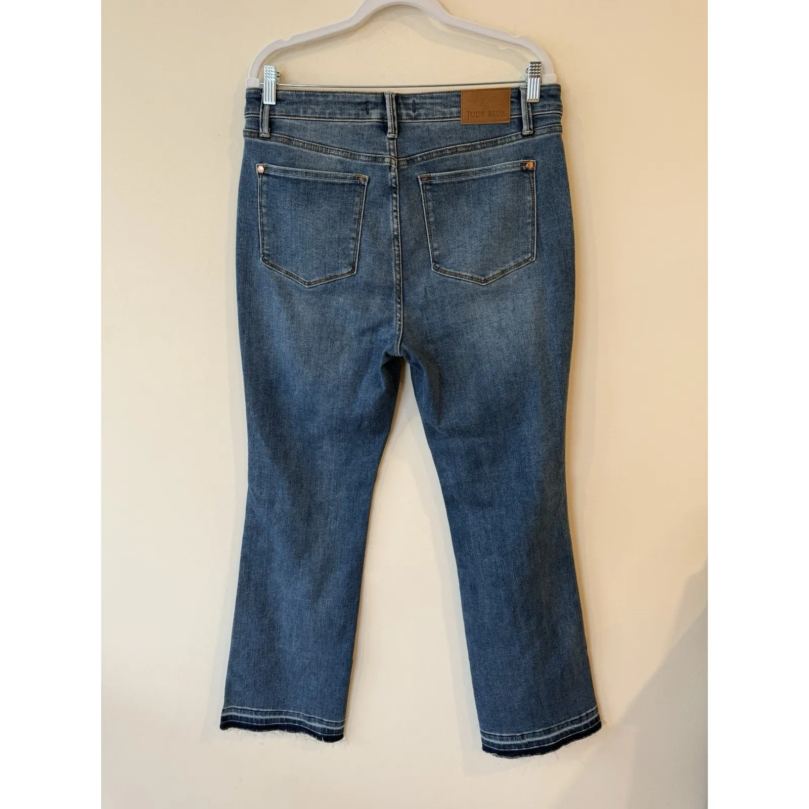 Judy Blue Womens High Waist Tummy Control Slim Fit Bootcut Jeans Size 32 Western - Image 2