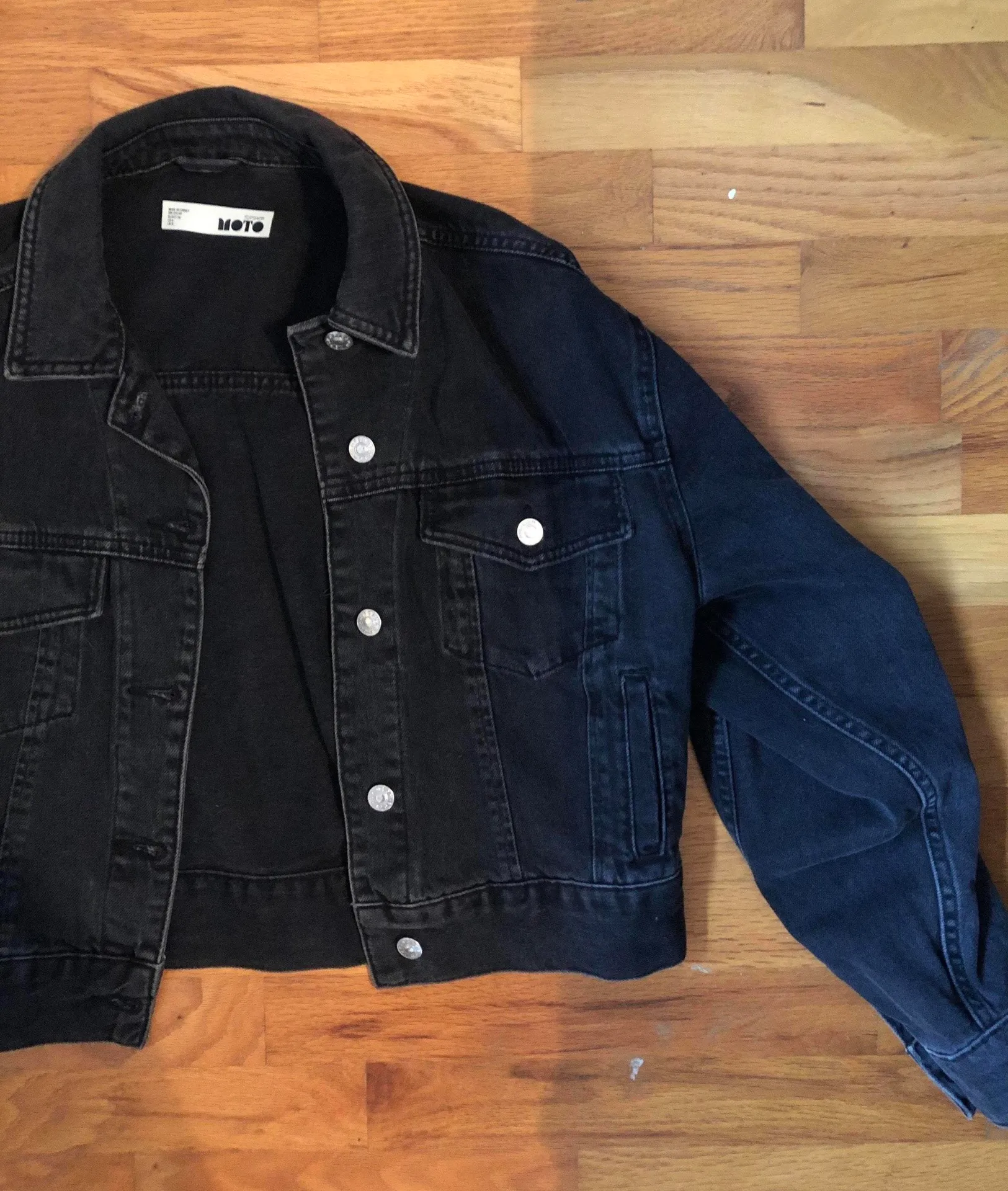Topshop Moto Jean Jacket - Image 2