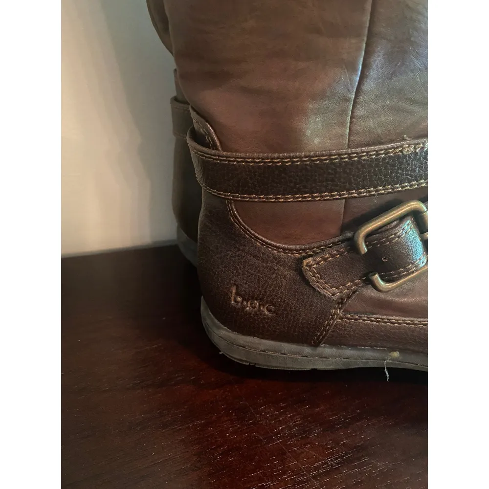 mid calf riding boots size 5 - Image 3