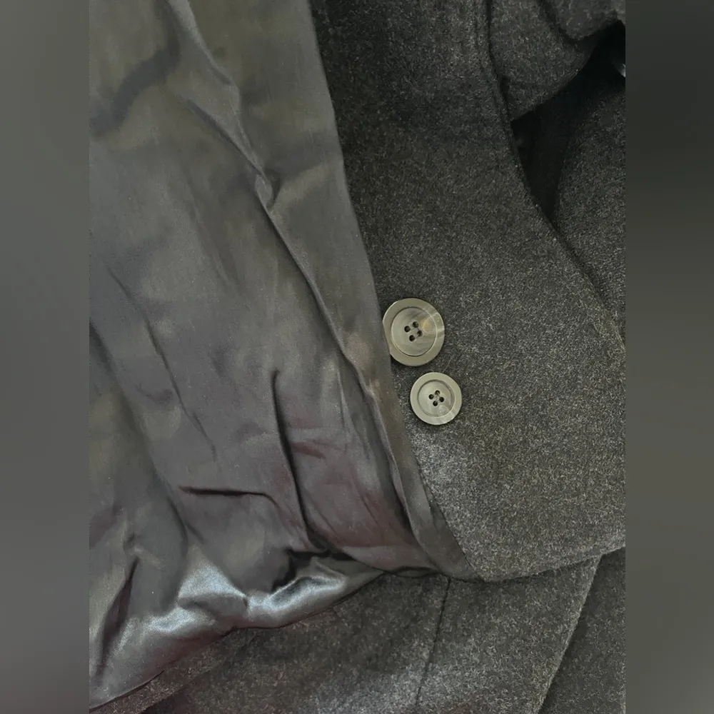 Wool Coat Single Breasted - Image 6