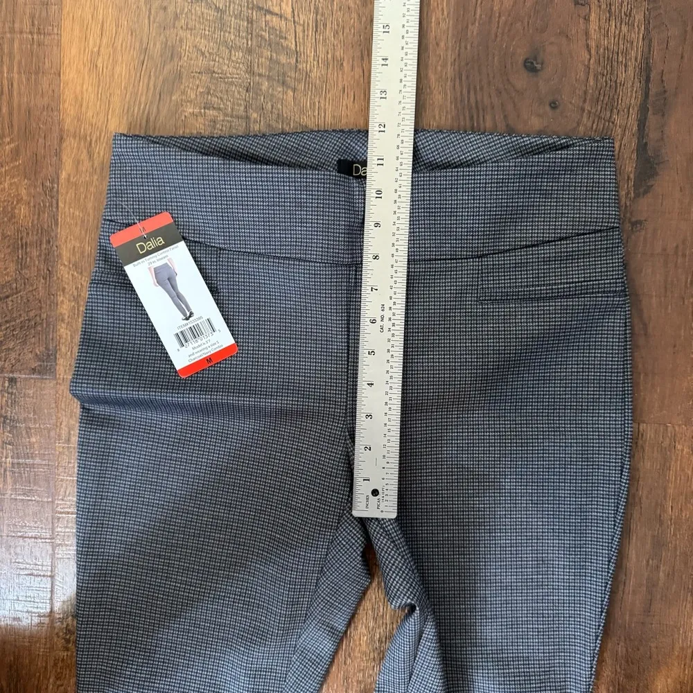 DALIA pull on ponte pants, size M, NWT Brown Size M - Image 7