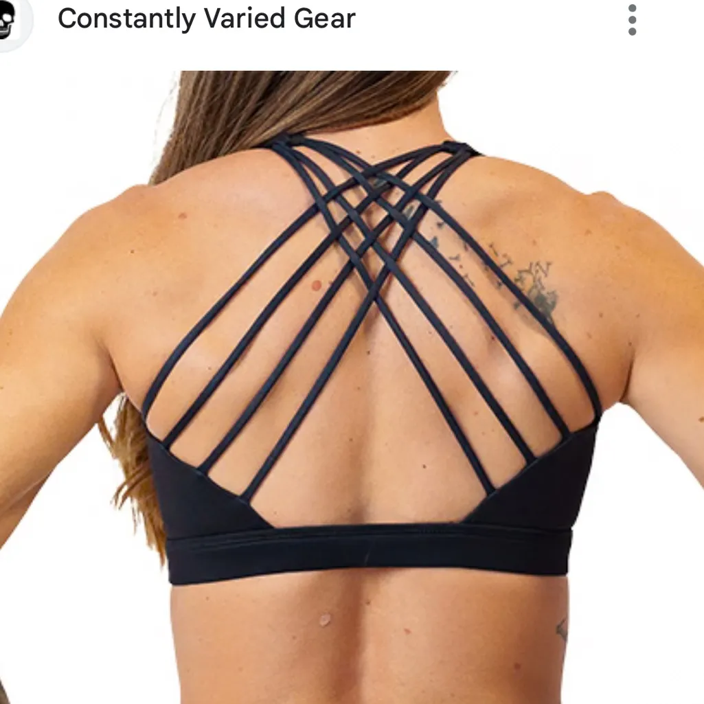 Constantly Varied Gear sportsbra Size M Black Size M - Image 2