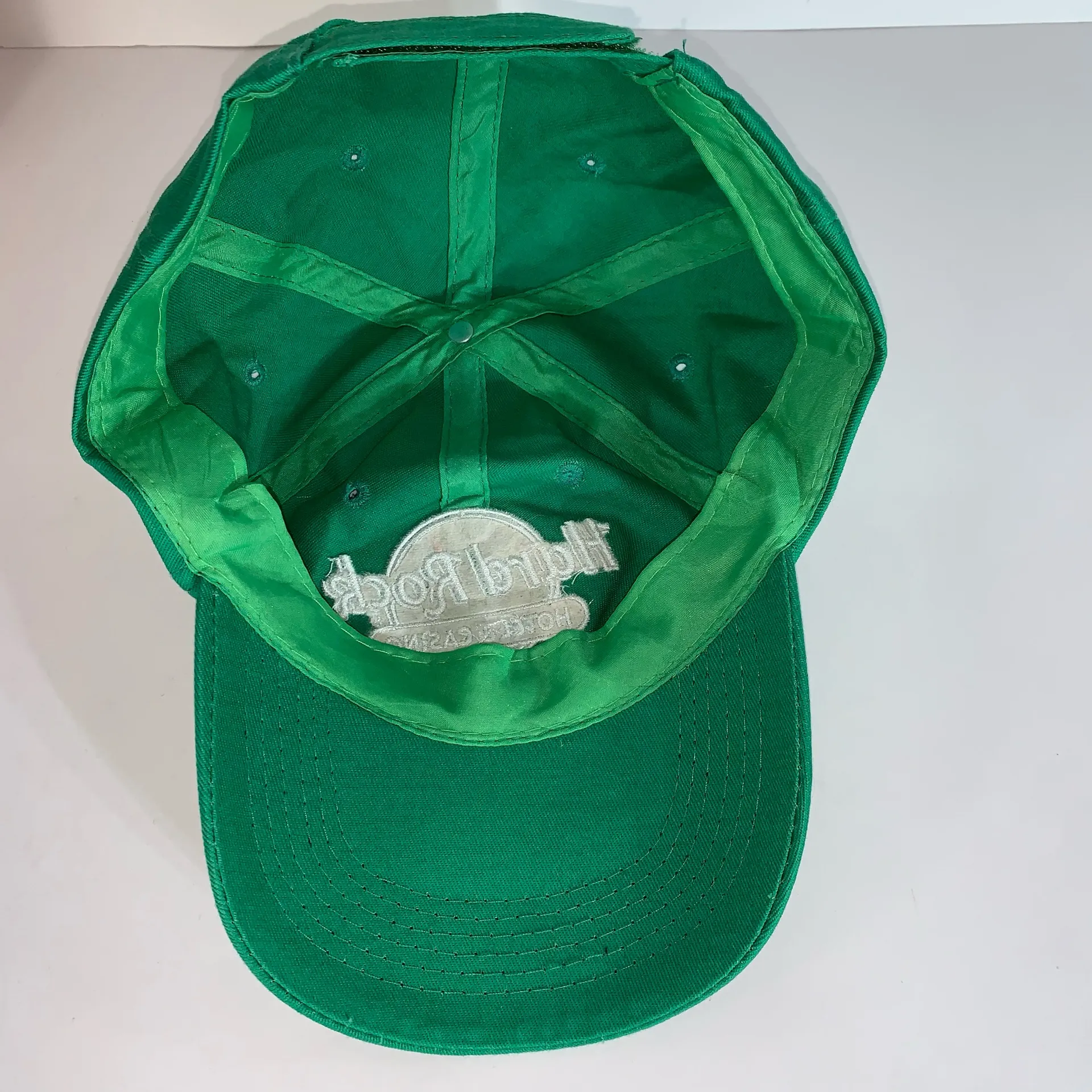 Hard Rock Hotel & Casino Biloxi green baseball cap One size adjustable - Image 8