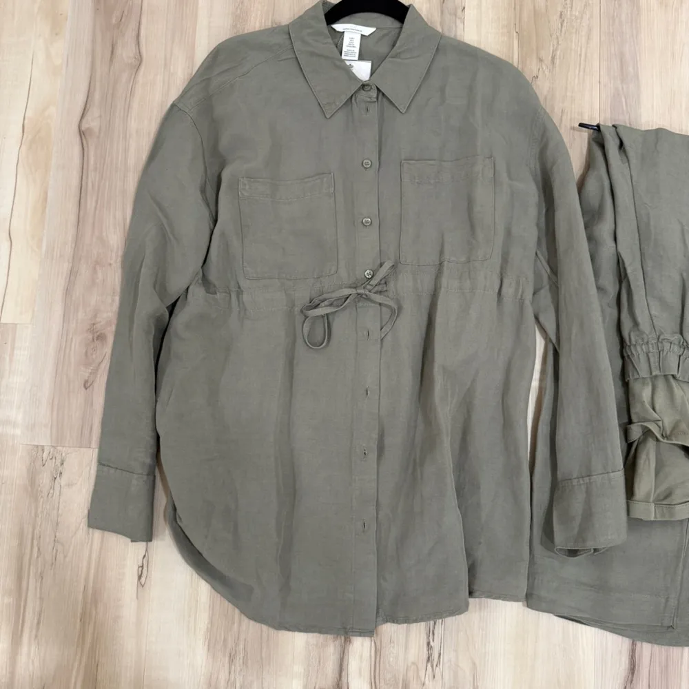 H&M Maternity Linen Set Size Small NWT - Image 3