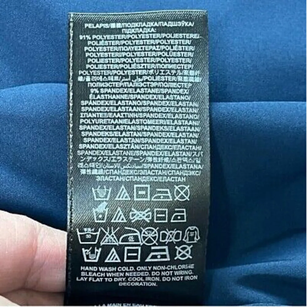 Guess Maxi Nautical Sailor Striped Rope Dress open back Sz 6 - Image 15