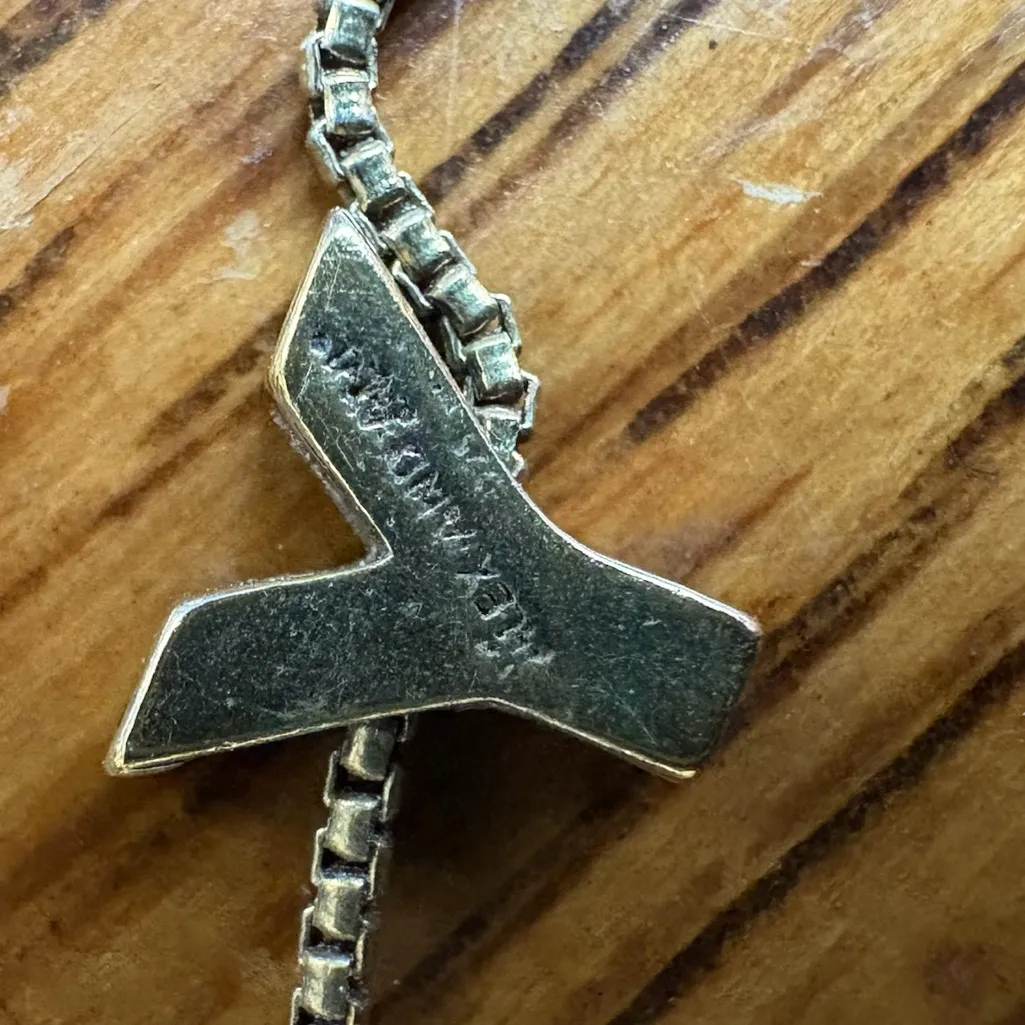 Alex and Ani Sterling Silver Army Bracelet & Stretch Beaded Army Bracelet EUC - Image 3