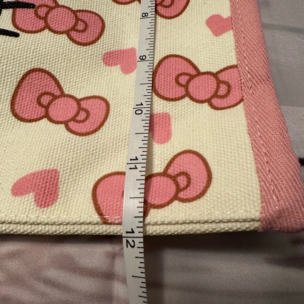 Hello Kitty Pink and Cream Bow Tote - Image 8