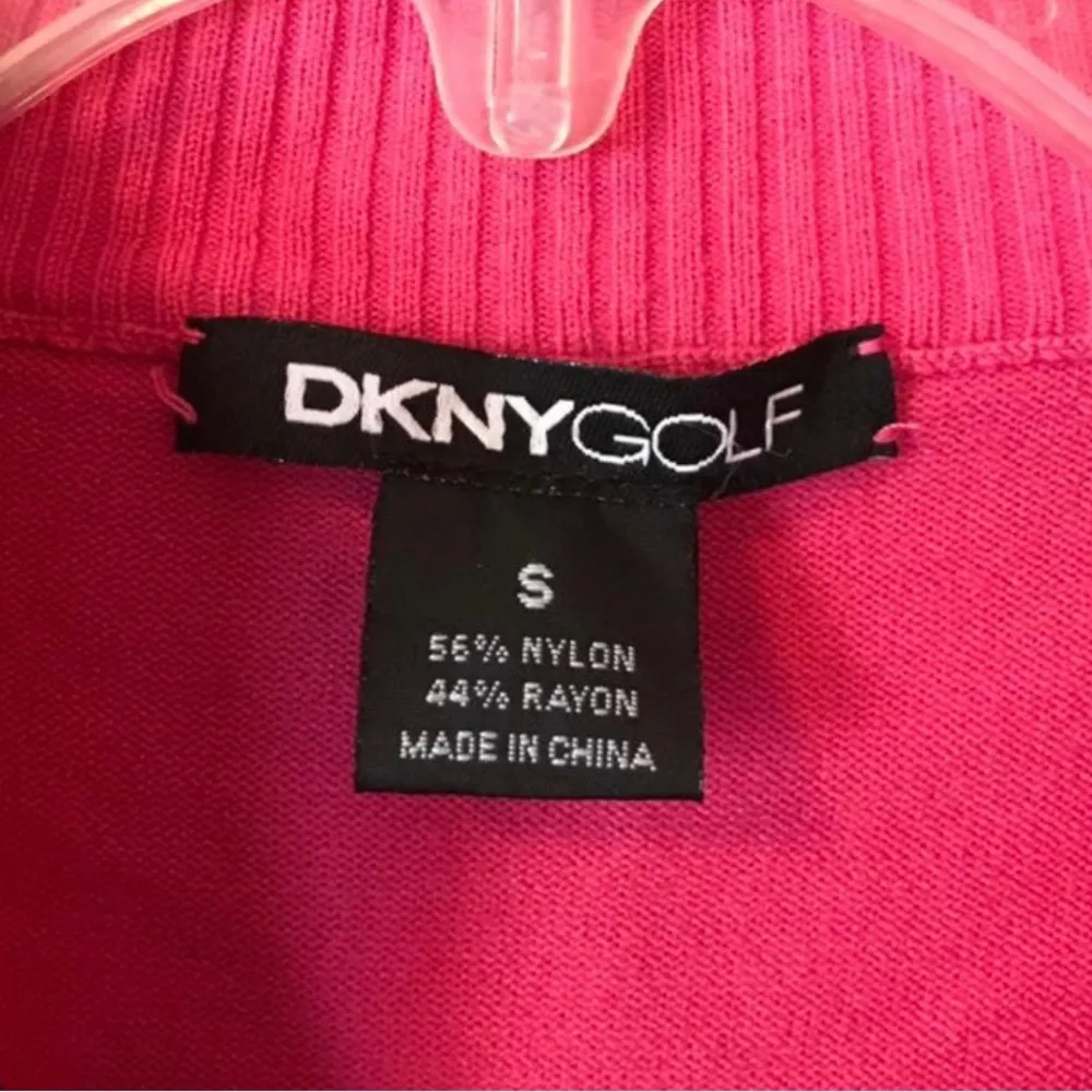 Womens DKNY Golf Full Zip L/S Sweater - Image 3