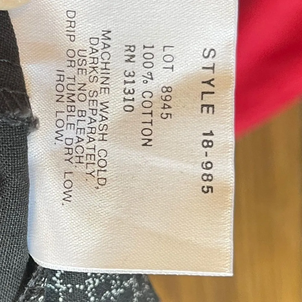 Vintage A. Byer‎ Dress Pants Black Size undefined - Image 9