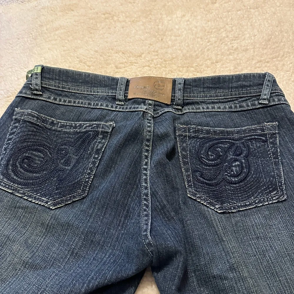 Apple Bottoms Vintage Y2K Cuffed Jeans Size 9/10 - Image 3