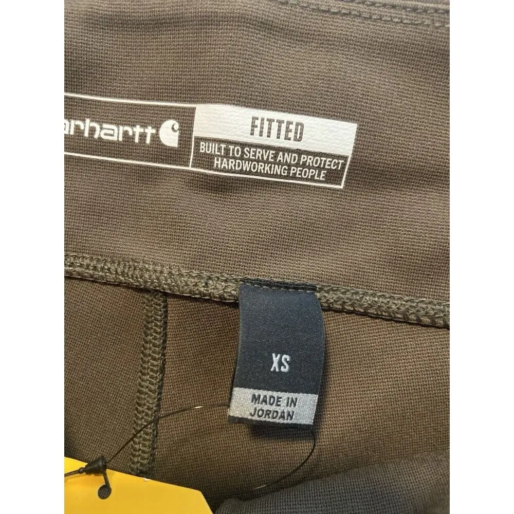 Carhartt Women’s Force Fitted Lightweight Utility Legging Olive Green XS NWT NEW - Image 11