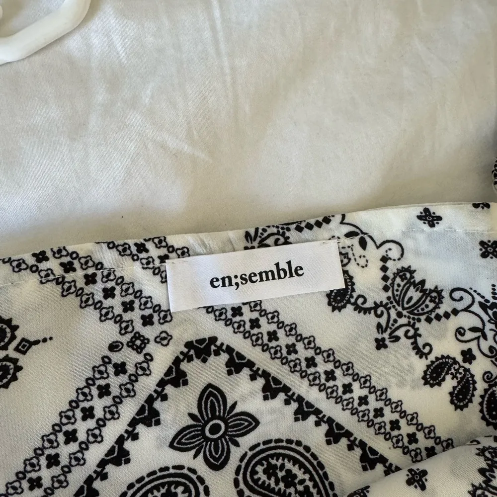 Black and White Paisley Two - Image 2