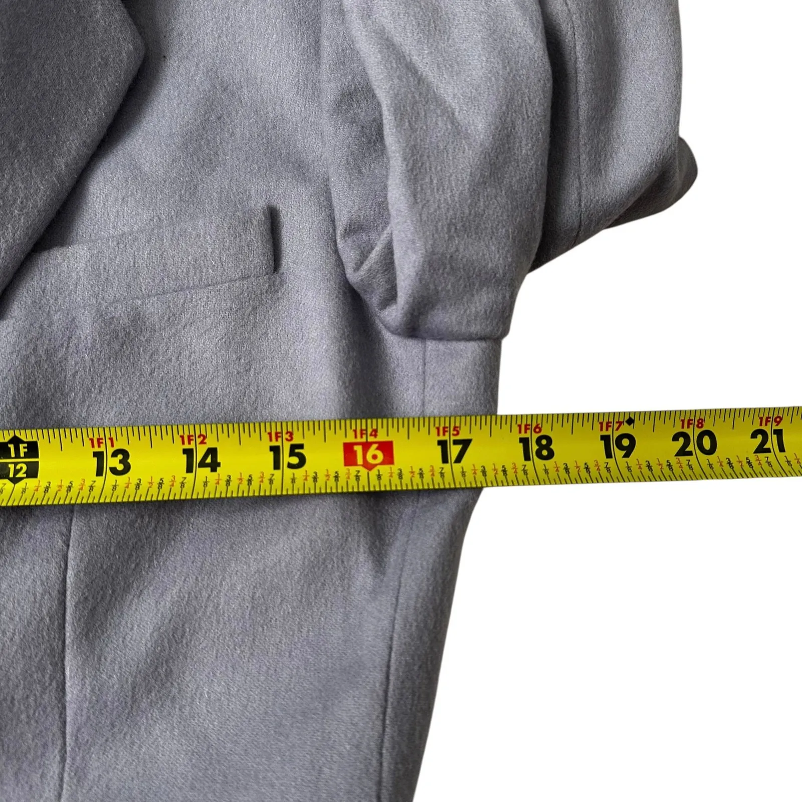 Emporio Armani Purple Wool & Cashmere Blend Women's Blazer Size 42 or 10 | 53-14 - Image 7