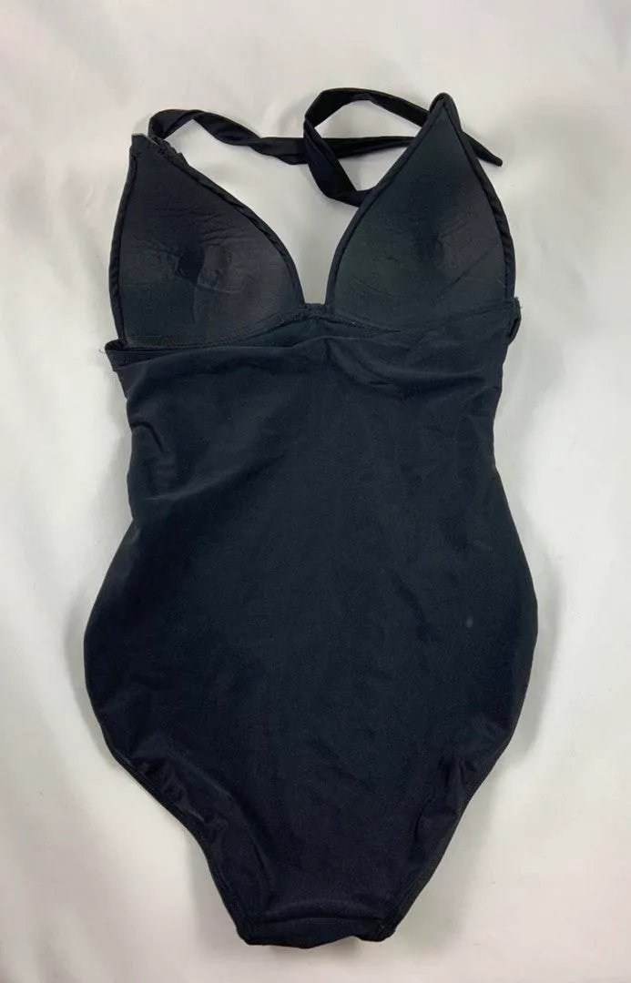 MD Black Vintage one piece push up bra suit - Image 2