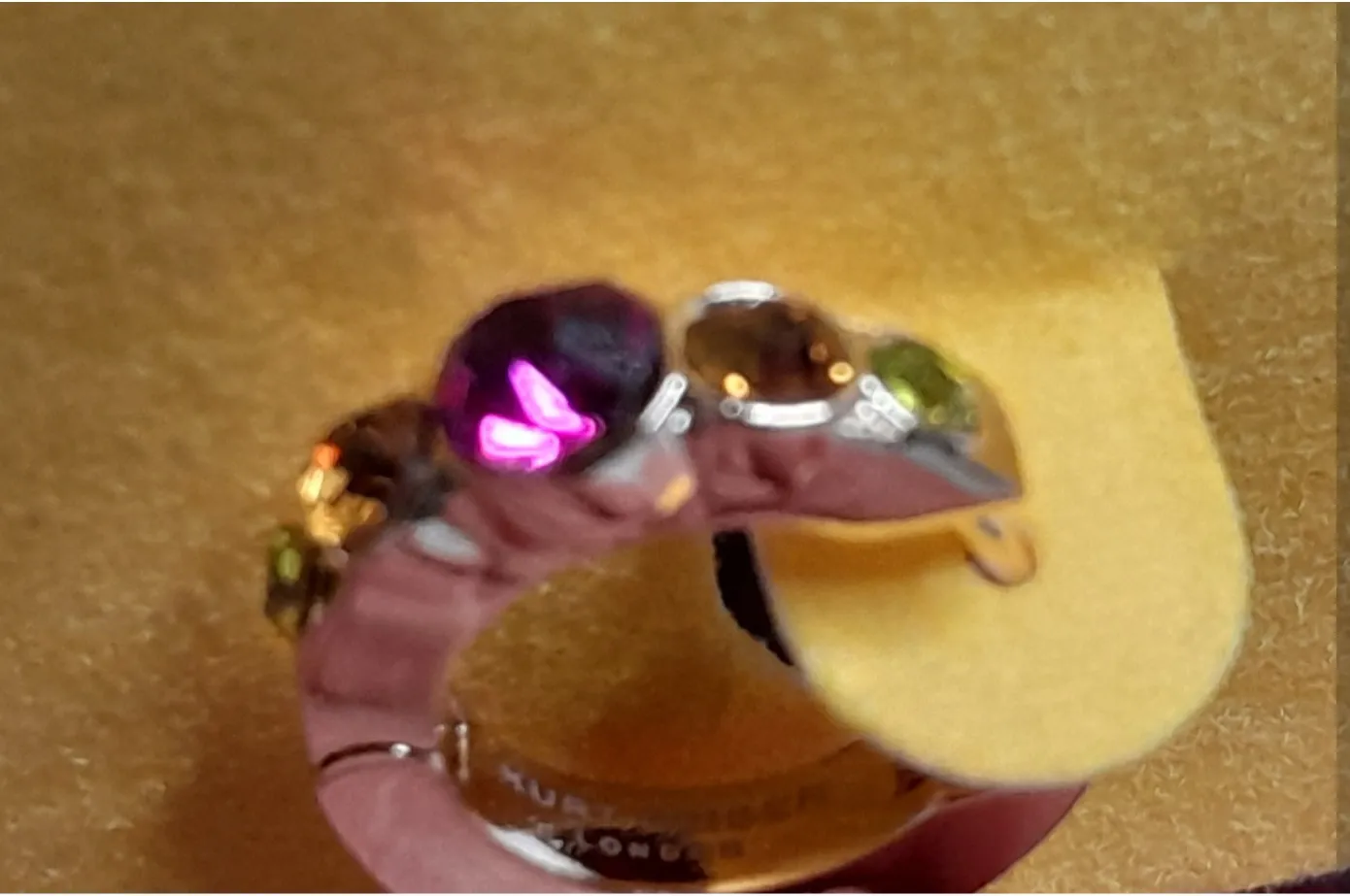 Kurt Geiger London Crystal Huggie Earrings - Image 5