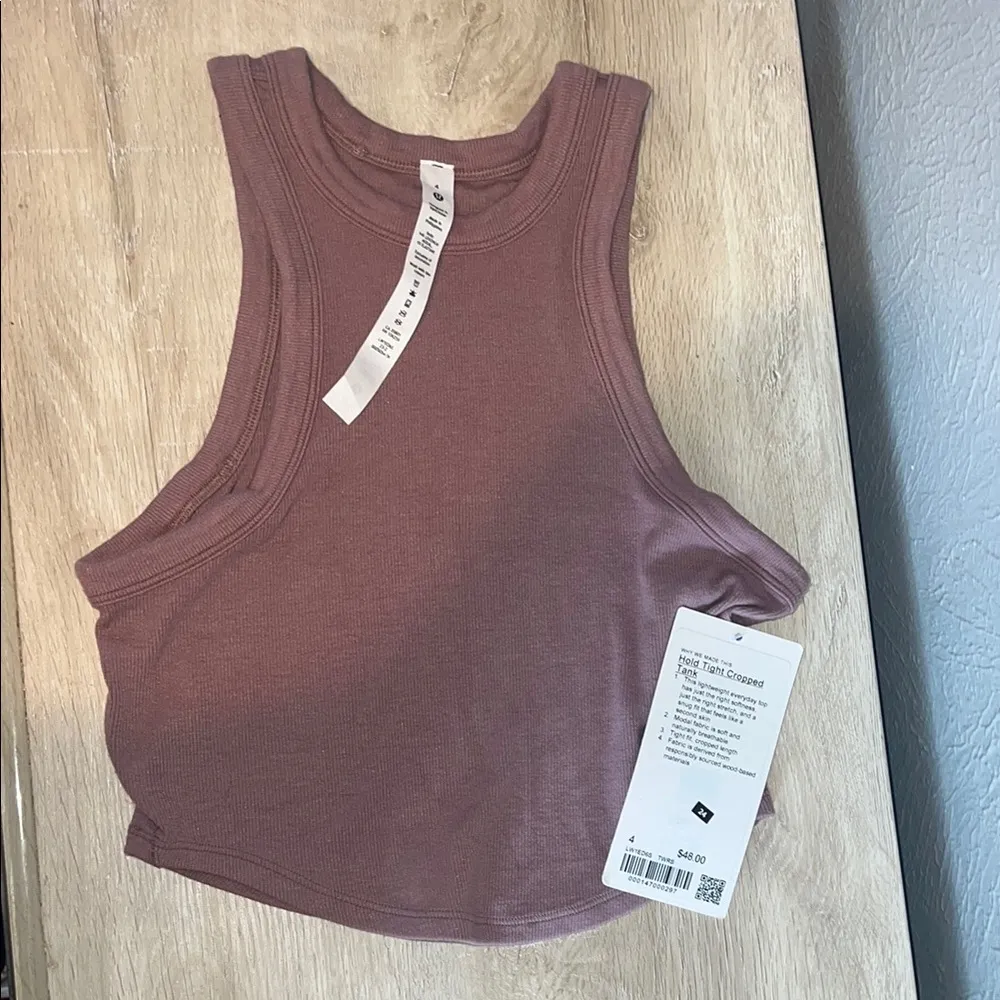 Lululemon Hold Tight Cropped Tank - Image 3
