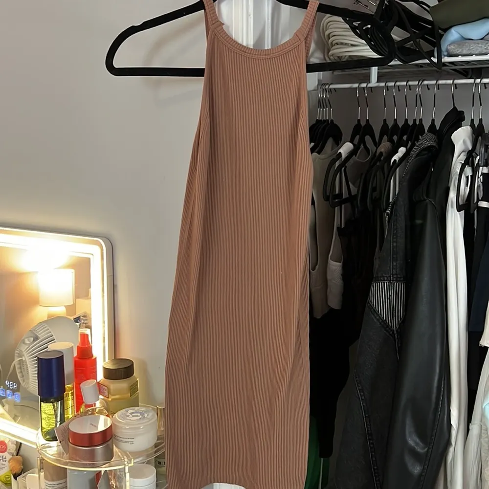 Zara Ribbed Mini Dress - Image 3