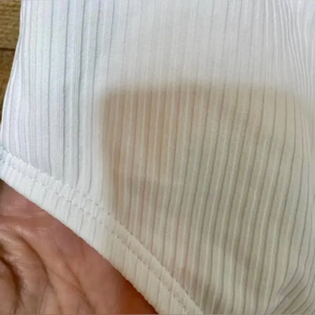 Andie Swim ‘The Laguna’ One Piece Ribbed in White | Size XXL Tall | NWT - Image 10