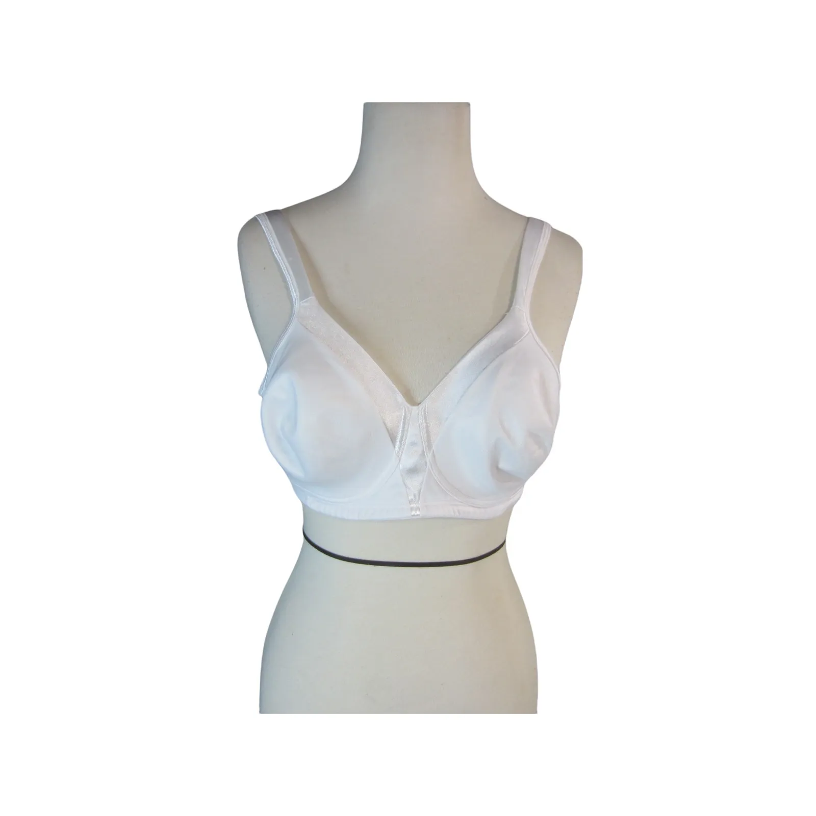 Classic White Full Coverage Bra Playtex 38B Comfort Lift Everyday Wear Size undefined - Image 2