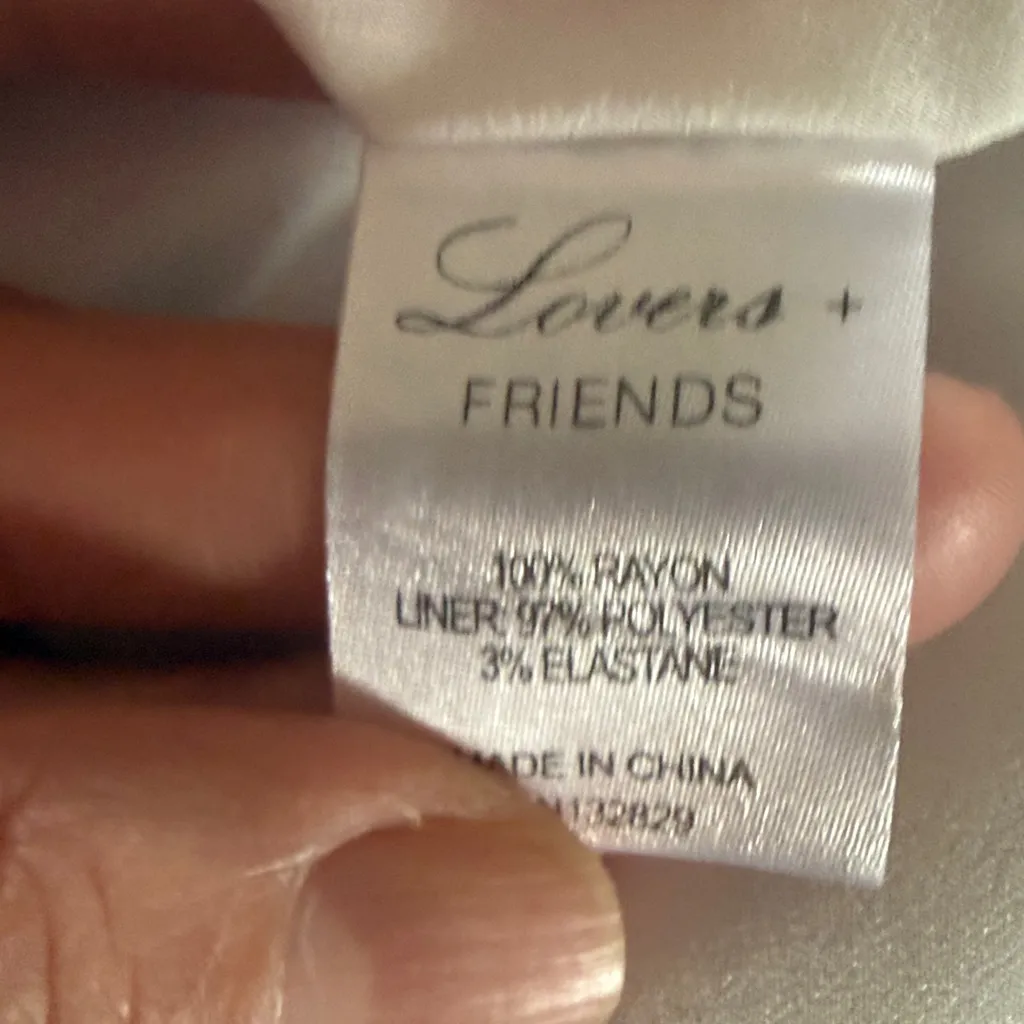 Lovers + Friends Blue and White Mini Dress - Image 6