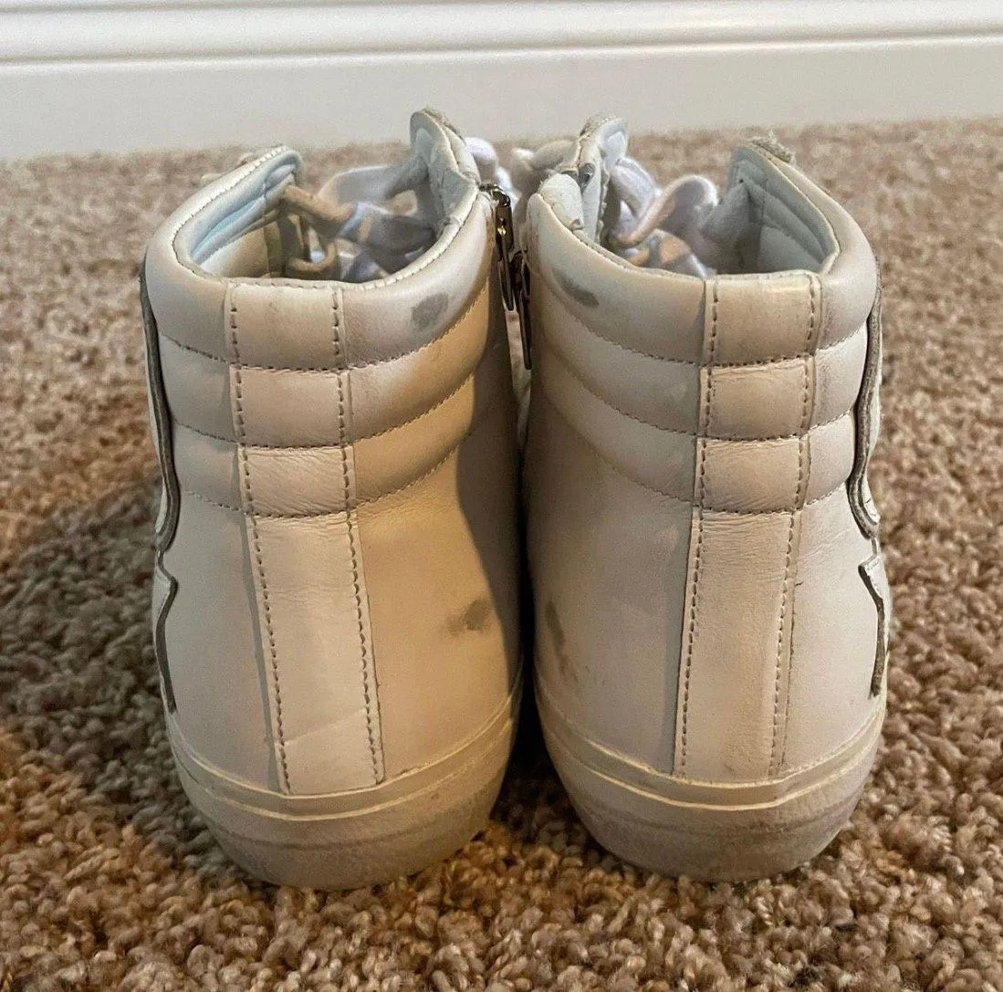 Golden Goose Slide High Top Sneakers - Image 8