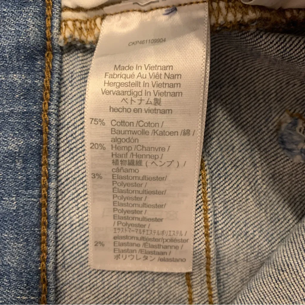 EUC Madewell The Slim Boyfriend High Rise in Mayberry Wash Jeans Size 29 - Image 11