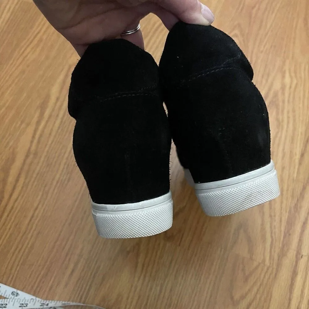 Blondo Glenda wedge black suede waterproof sneaker boots size US 8M - Image 7