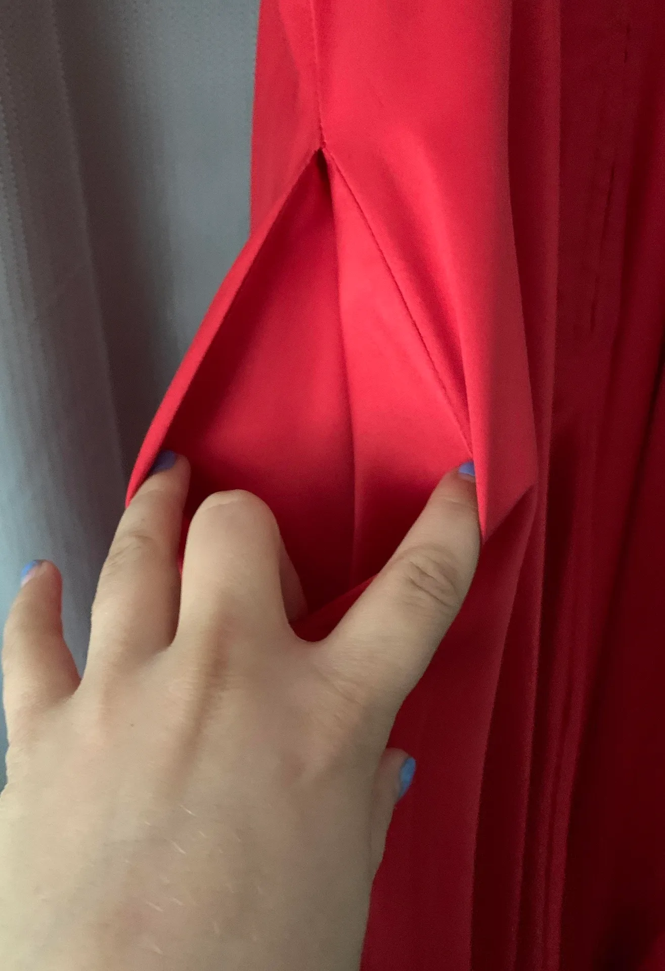 Dillard's Red Prom Dress - Image 4