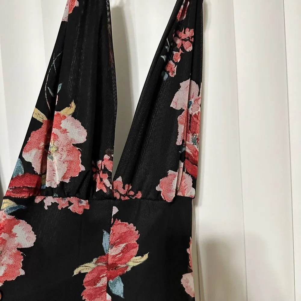 Arabella Mesh halter jump suit Size M - Image 2