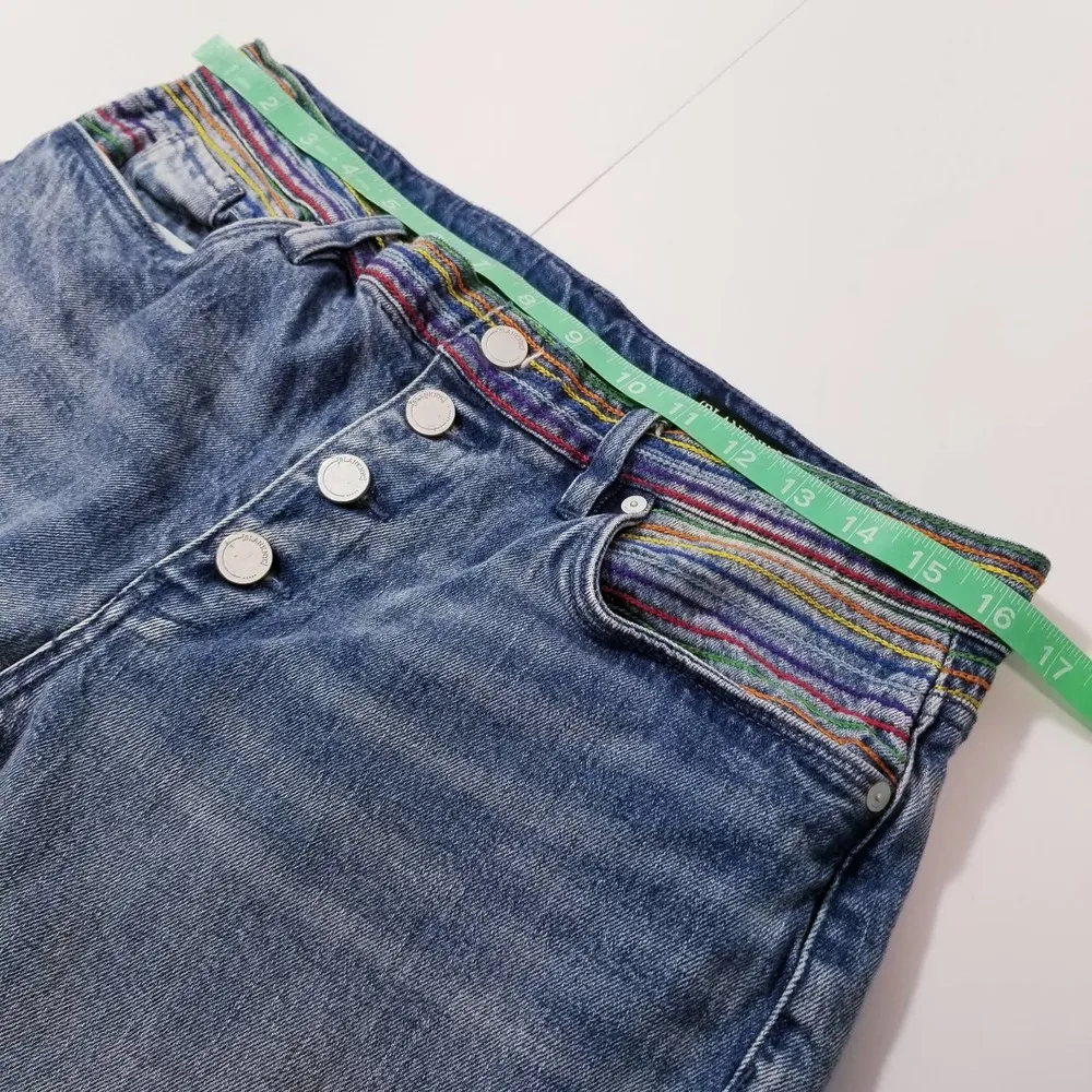 Blank NYC The Varick Kick Flare Rainbow Jeans - Image 6