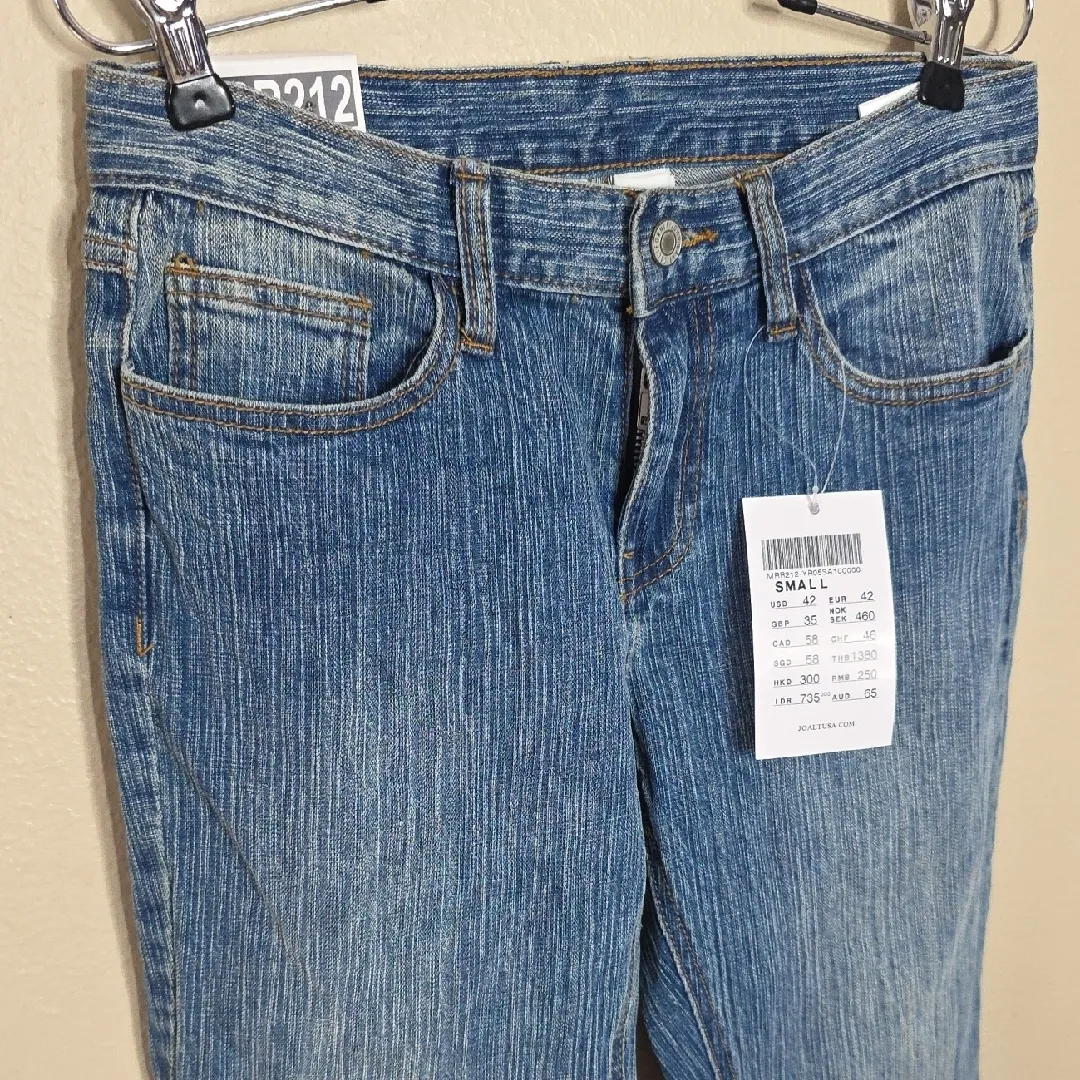 Brandy Melville Jeans John Galt Brielle 90s Low Rise Flare Denim Size Small NWT - Image 6