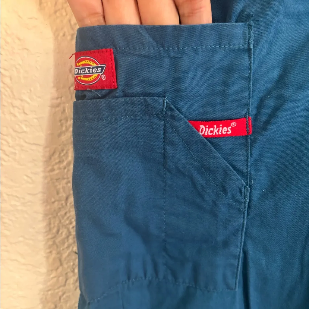 Dickies  Women's Teal Cargo Pants - Image 4