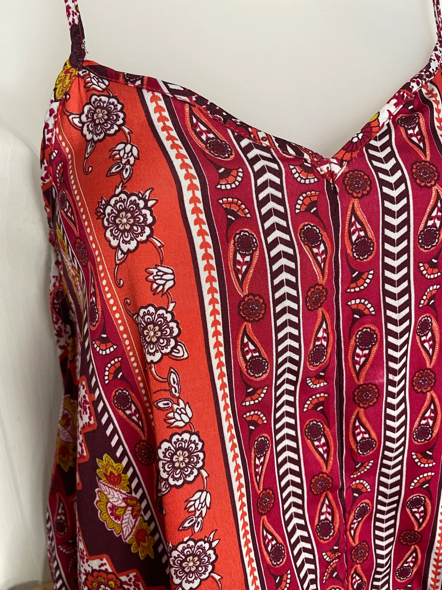 Red Handkerchief Dress - Image 5