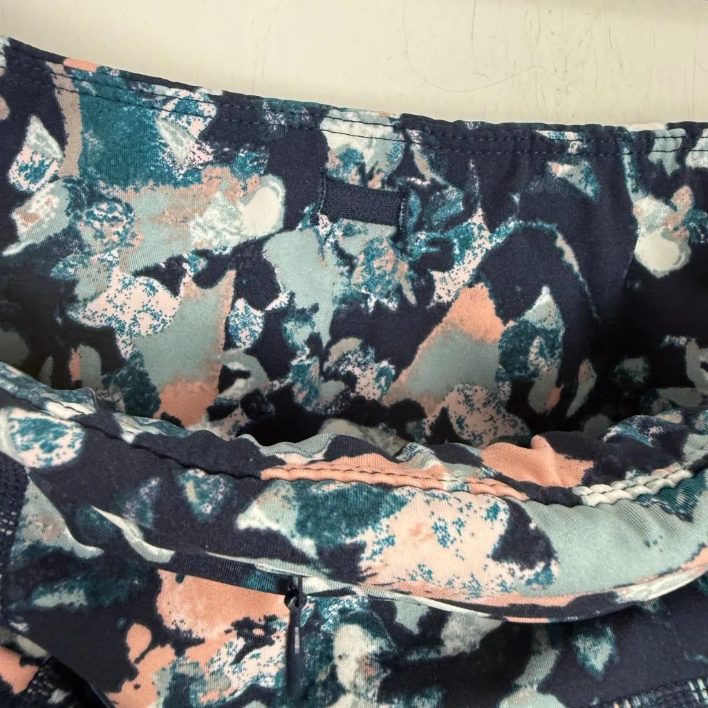 Sweaty Betty Power Full Length Leggings Abstract Floral Blue Size 12 EUC - Image 11