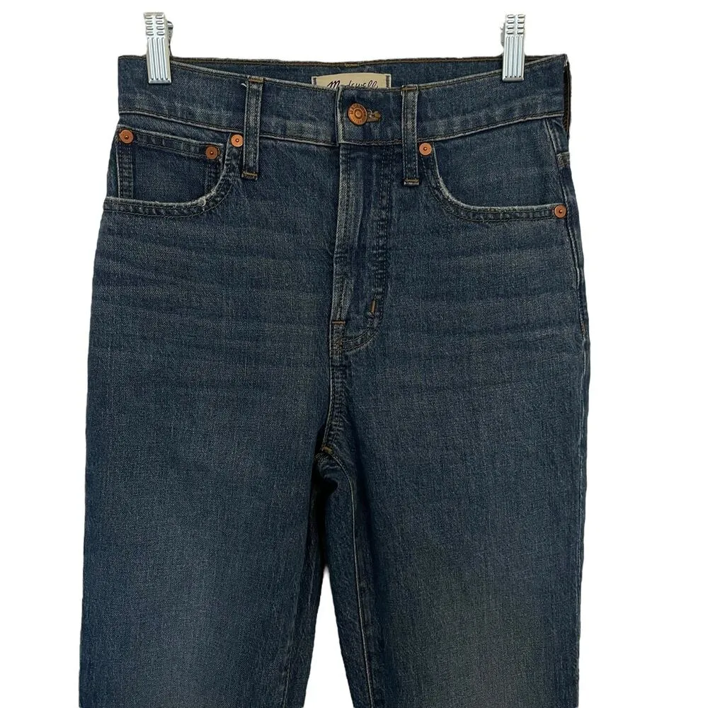 Madewell The Perfect Vintage Full-Length Jean in Sanderson Wash Mom Jean Size 24 - Image 7