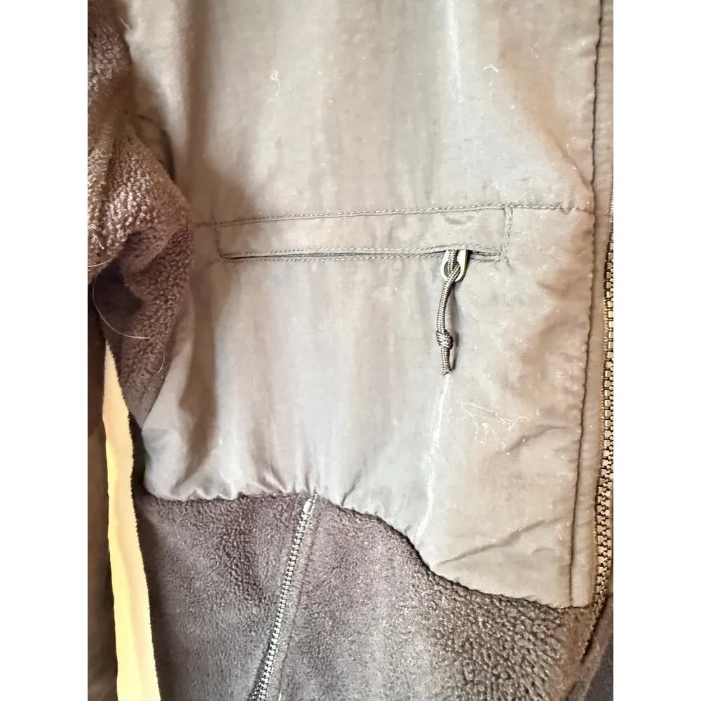 The North Face Retro Denali Fleece Jacket Zip Up Stand Collar Black Men's Small - Image 8