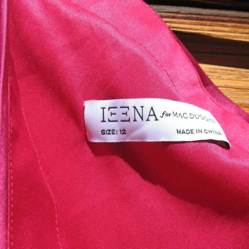 Mac Duggal 26654 Gathered One Shoulder Satin Faux Wrap Gown Dress - Image 15