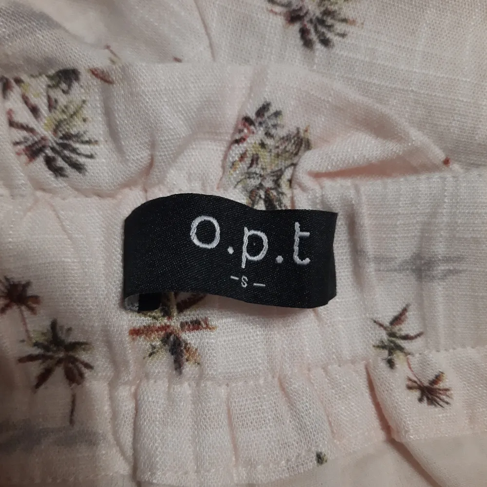 O.P.T. Paperbag Shorts Size Small Tan - Image 4