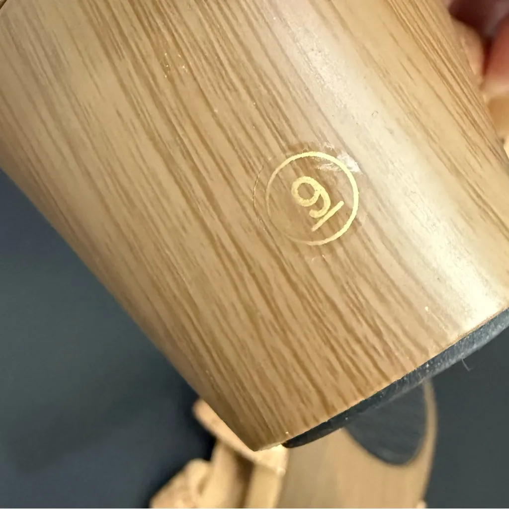 VIONIC Park Radia Gold Cork Slide Adjustable Strap Wedge Sandals Women’s Size 9 - Image 14