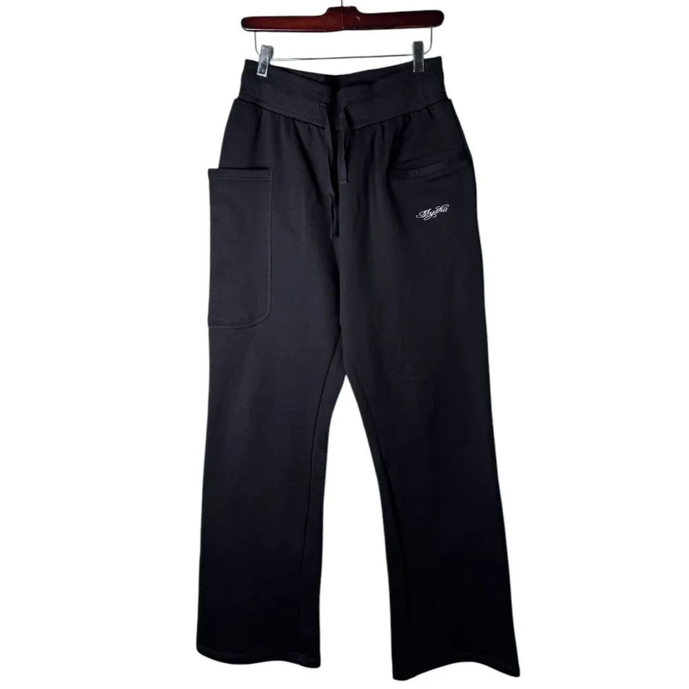 Martin Myaka Women’s Cowboy Rodeo Hoodie Sweatpants Set Small Black - Image 5