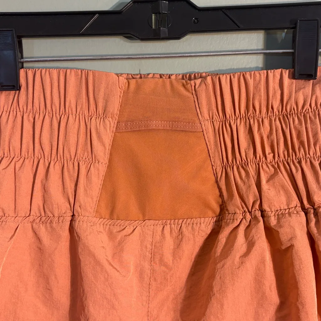 FP Movement Size Large Free People The Way Home Burnt Apricot High Waisted Short - Image 5