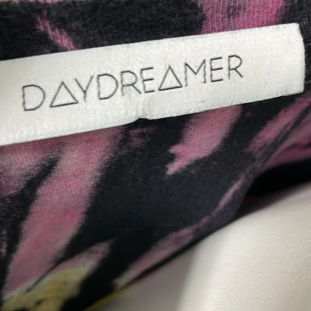 Daydreamer Black and Rainbow Tie-Dye Tee - Image 6