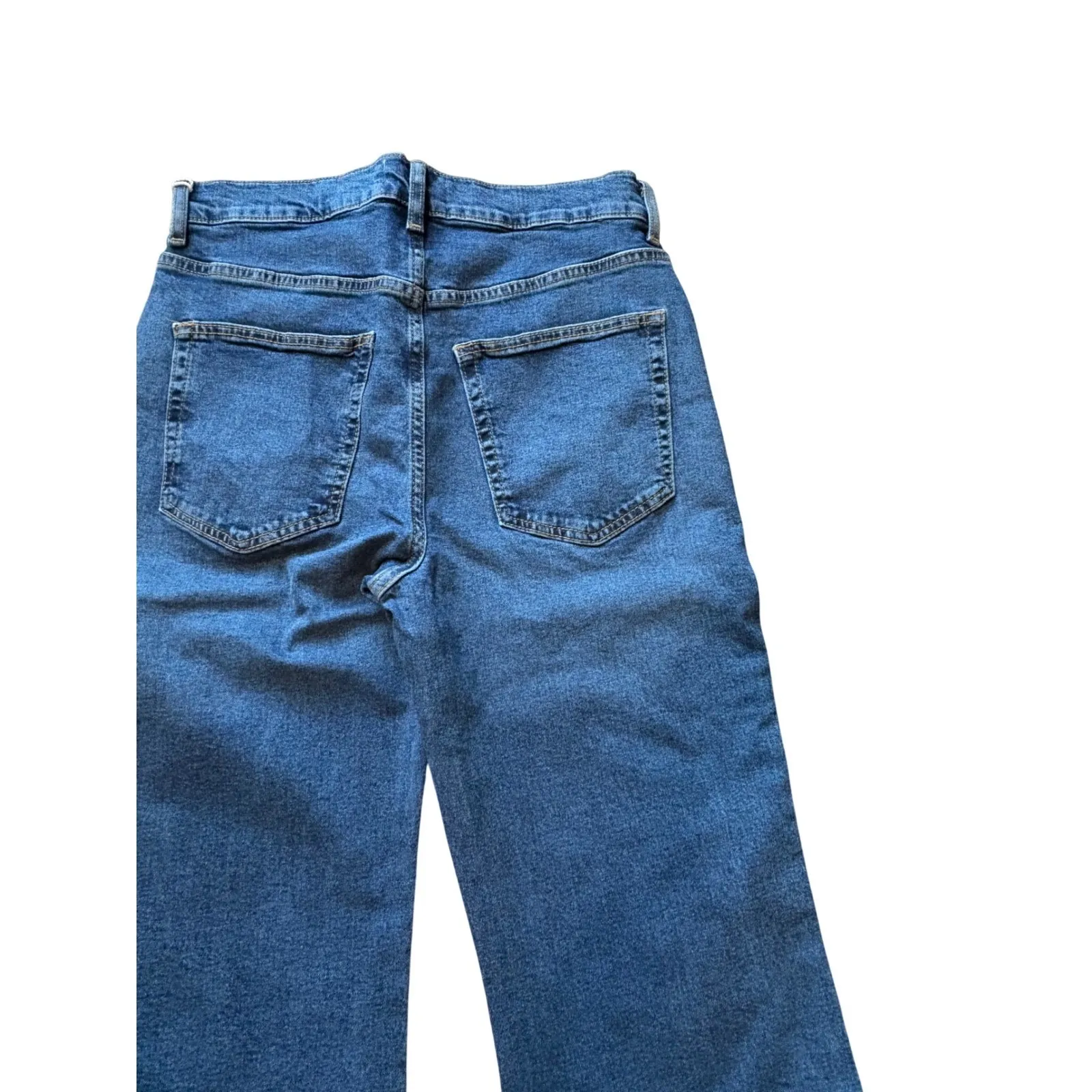 Etica Anya High‎ Rise Modern Flare Jeans Size 29 Northport Wash Denim Blue - Image 5
