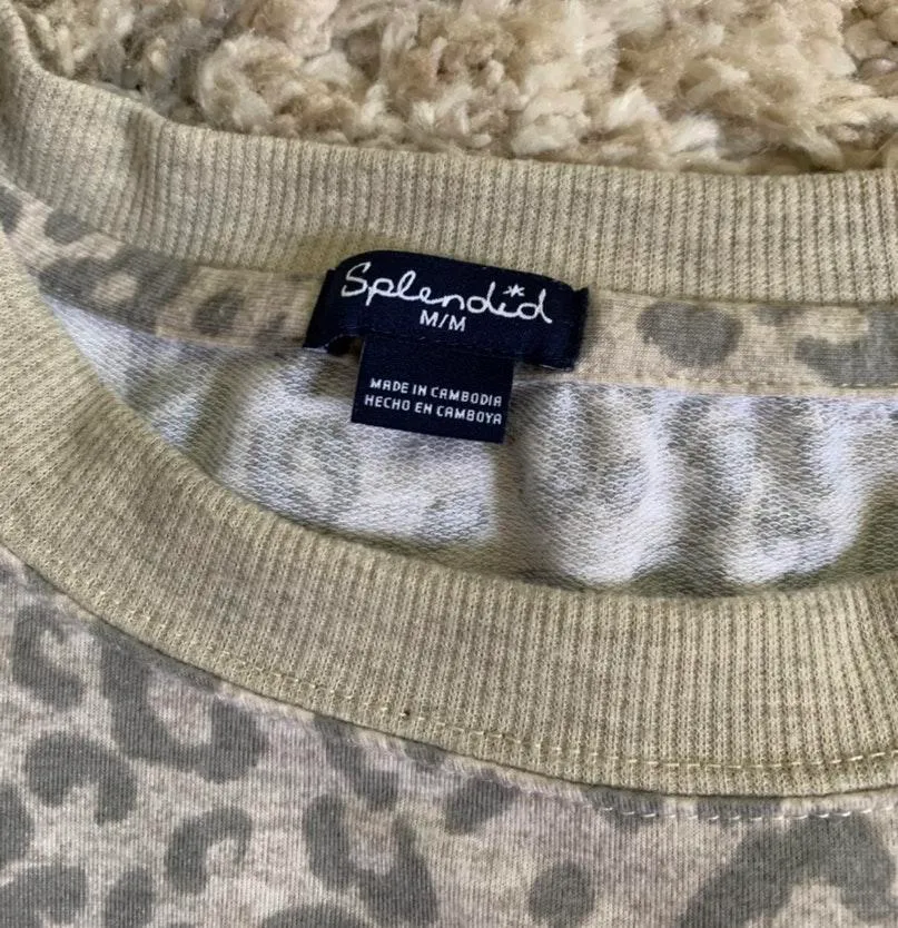 Splendid Cheetah Jogger Set - Image 4