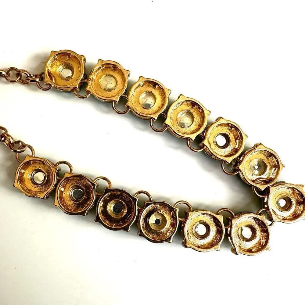 The Limited gold tone and green statement necklace - Image 6