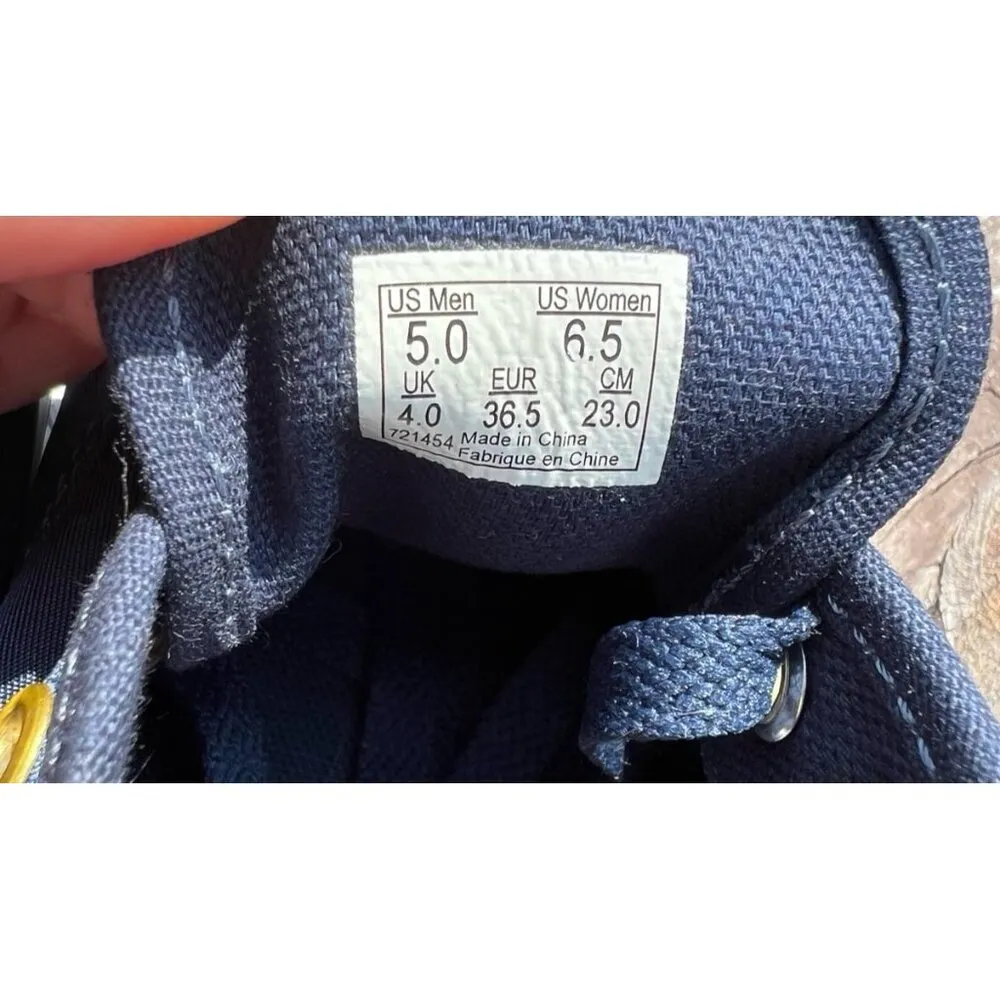 Vans Era SB Men's / Women's Blue & Gold Skateboard Shoes Size Men 5 Women 6.5 - Image 6