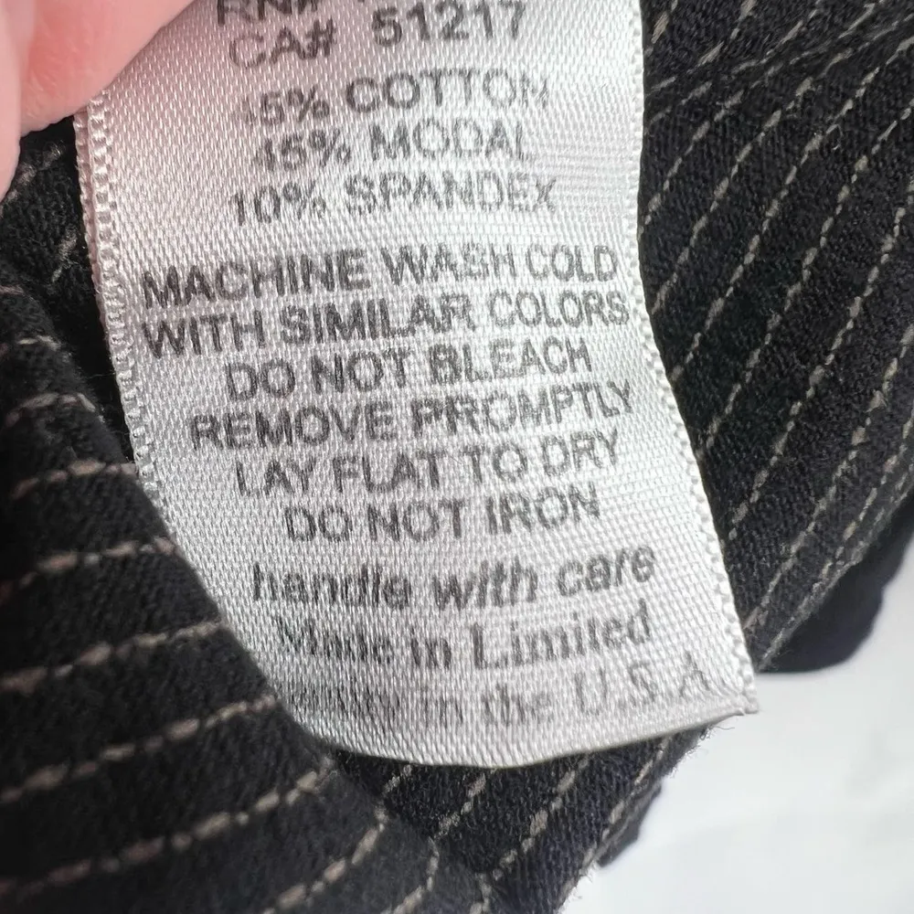 Michael Lauren Black Carmelo Bell Sleeve Off Shoulder Top Small New - Image 6